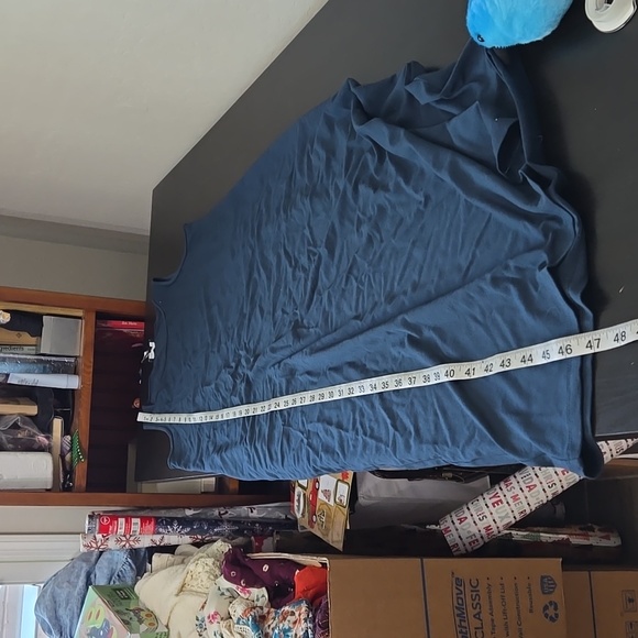 Eileen Fisher Stretch Jersey Knit Tank Dress Tank Dress with Jewel Neckline XS - Picture 16 of 16